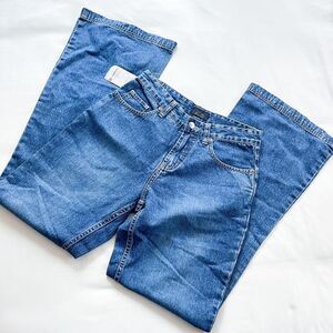 NWT‎ y2k buckle flare jeans womens 26
